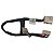 Conector Jack Notebook Acer Nitro 5 AN517-51 Dc301014q00 16,5cm - Imagem 1
