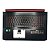 Carcaça Base Superior Com Teclado Ingles Retroiluminado Notebook Acer Nitro 5 AN517-51 Ap2k4000901 Preto e Vermelho - Imagem 1