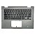 Carcaça Base Superior Teclado Pt-br Retroiluminado Notebook Dell Inspiron 13 5368 5378 0jchv0 02jp8k Cinza - Imagem 1