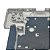Carcaça Base Com Teclado Pt-br Notebook Samsung Np550xcj Prata Com Detalhe - Imagem 4