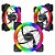 Kit 3 Cooler Fan Alseye D-Ringer Argb 120mm Com Controladora - Imagem 1