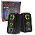 Caixa De Som Gamer Rgb Para Pc Notebook 6w Marvo Sg-265 - Imagem 1