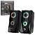 Caixa De Som Gamer Rgb Para Pc Notebook 6w Xtrike-Me Sk-501 - Imagem 1