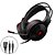 Headset Gamer Temis Evolut Eg-301rd P2 Preto E Vermelho - Imagem 1