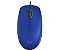 Mouse Com Fio Usb Logitech M110 Silent Silencioso Ambidestro Azul - Imagem 1