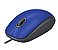 Mouse Com Fio Usb Logitech M110 Silent Silencioso Ambidestro Azul - Imagem 3