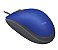Mouse Com Fio Usb Logitech M110 Silent Silencioso Ambidestro Azul - Imagem 2