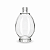 Frasco Em Vidro 238 Rosca 18 Transparente 100 ml - Imagem 1