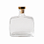 Frasco Em Vidro Wisky Com Rolha Sintética-200ml - Imagem 1