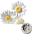 Molde de Silicone Flor Margarida 3D - Imagem 1