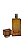 Frasco Vidro Para Perfume Retangular Valvula Dourada 50ML - Imagem 4