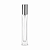 Frasco Vidro Transparente Retangular Válvula Prata-10mL - Imagem 1