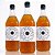 3x Chopp Double IPA Bala de Prata 1L - PET Growler - Imagem 2
