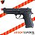 Pistola de Airsoft GBB SRC SR-92 GB-0701 Preta - Imagem 2