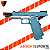 Pistola de Airsoft GBB G&G GPM1911 Macaron Blue Edição Limitada - Imagem 4