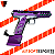 Pistola HPA Airsoft AAP01 Assassin The Joker Action Army CTM Poseidon Custon - Imagem 4