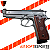 Pistola de Airsoft CO2 Cybergun PT92 Air Line Silver - Imagem 4
