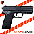 Pistola Elétrica Cyma Cm125 Usp Semi Automática 6mm Airsoft - Imagem 3