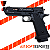Pistola de Airgun CO2 4.5mm Src Night Viper Kli Krown Land Hi-capa - Imagem 3
