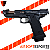 Pistola de Airgun CO2 4.5mm Src Night Viper Kli Krown Land Hi-capa - Imagem 5