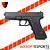 Pistola de Airsoft AEP Elétrica Cyma Glock 18C Cm030 Preta - Imagem 2