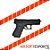 PISTOL KJW GLOCK G23 Blowback Metal Slide Black - Imagem 1