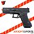 Pistola de Airsoft GBB KJW Glock KP-17MS Preto - Imagem 2