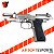 Pistola de Airsoft WE M9A1 Chrome M012 - Imagem 3