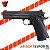 Pistola de Airsoft GBB KWA 1911 MKI Ptp Preto - Imagem 2