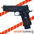 Pistol Airsoft Emg - Salient Arms DS2011 4.3 Aluminium Bk - Imagem 1