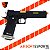 Pistola de Airsoft GBB WE Hi-Capa 6 IRex bk/gd - Imagem 2