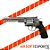 PISTOL SRC Revolver 6 Chrome COR-801S - Imagem 2