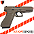 Pistola de Airsoft WE G17 Gen5 tan - Imagem 4