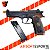 Pistola de Airsoft GBB WE M92 Biohazard Resident Evil Gen2 Bk - Imagem 1