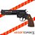Pistol Airsoft King Arms Revolver Python 357 Evil Pg-04-Bk - Imagem 1