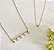 Gargantilha em Ouro amarelo 18k e Diamantes. - Imagem 2