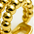 Piercing Fake Triplo Esferas Banhado A Ouro - Imagem 3