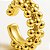 Piercing Fake Mini Esferas Banhado A Ouro - Imagem 3