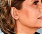 Piercing Transversal Com 3 Zircônias Retangulares Banhado A Ouro - Imagem 6