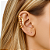 Piercing Fake Asa 6 fios Banhado A Ouro - Imagem 2