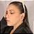 Brinco Ear Cuff Com Ametista, Esmeralda e Citrino Banhado A Ouro - Imagem 4