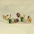 Brinco Ear Cuff Com Ametista, Esmeralda e Citrino Banhado A Ouro - Imagem 1