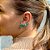 Brinco Ear Cuff Com Jade Banhado A Ouro - Imagem 4