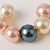 Piercing Fake Pérolas Color Banhado A Ouro - Imagem 3