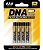 Pilhas Alcalinas DNA Power AAA 4 Unidades - Imagem 1