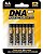 Pilhas Alcalinas DNA Power AA 4 Unidades - Imagem 1