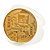 Moeda Decorativa Bitcoin - Dourada - Imagem 2