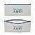 Necessaire Carteira Personalizada Slim Nylon Resinado 25x10cm - Imagem 1