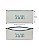 Necessaire Carteira Personalizada Slim Nylon Resinado 25x10cm - Imagem 2