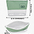 Necessaire Personalizada Nylon com PVC Transparente 22CM - Imagem 2